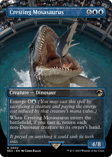 Mtg cresting mosasaurus - mtg,