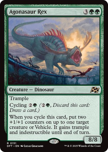 Agonasaur rex 151 nm - rex,